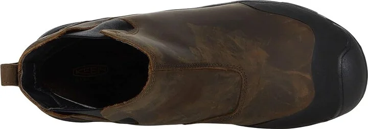 KEEN Revel IV Chelsea Men's Shoes Canteen/Black : 9.5 D - Medium, Leather/Textile - Image 2