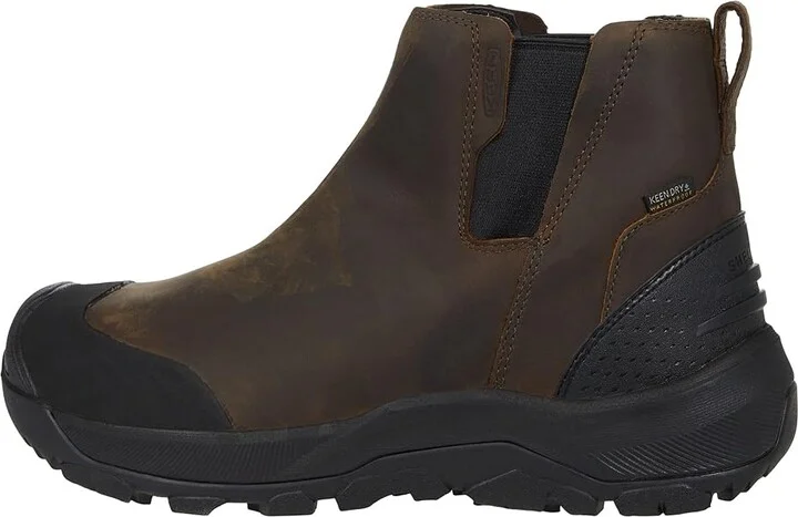 KEEN Revel IV Chelsea Men's Shoes Canteen/Black : 9.5 D - Medium, Leather/Textile - Image 6