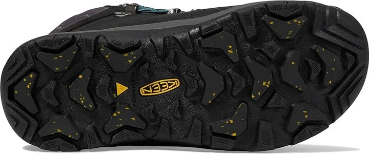 KEEN Revel IV High Polar Women's Shoes Raven/North Atlantic : 9.5 B - Medium, Textile/Leather - Image 3
