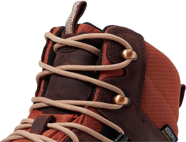 KEEN Revel IV Mid Polar Women's Shoes Andorra/Safari : 9.5 B - Medium, Textile/Leather - Image 5