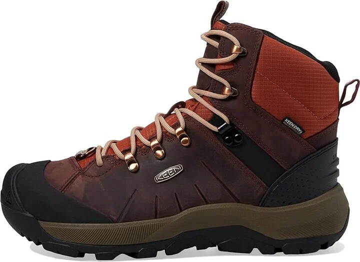 KEEN Revel IV Mid Polar Women's Shoes Andorra/Safari : 9.5 B - Medium, Textile/Leather - Image 6