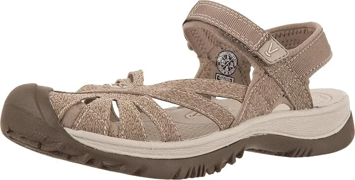 KEEN Rose Sandal Women's Shoes Brindle/Shitake : 9.5 B - Medium, Textile - Image 2
