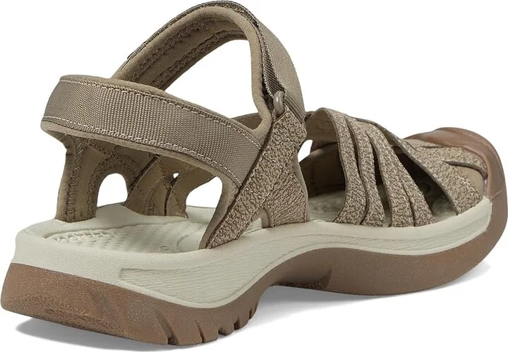 KEEN Rose Sandal Women's Shoes Brindle/Shitake : 9.5 B - Medium, Textile - Image 5