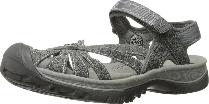 KEEN Rose Sandal Women's Shoes Gargoyle/Raven : 9.5 B - Medium, Textile - Image 2