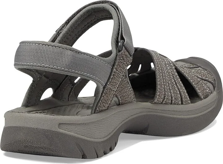 KEEN Rose Sandal Women's Shoes Gargoyle/Raven : 9.5 B - Medium, Textile - Image 5