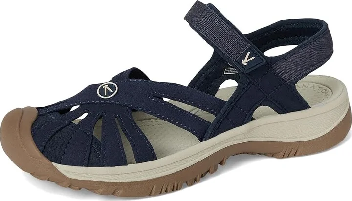 KEEN Rose Sandal Women's Shoes Navy : 9.5 B - Medium, Textile - Image 5