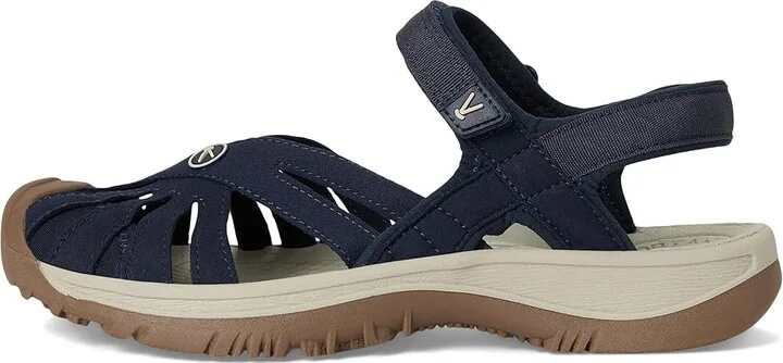 KEEN Rose Sandal Women's Shoes Navy : 9.5 B - Medium, Textile - Image 6