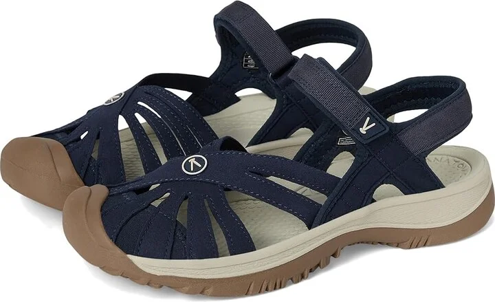 KEEN Rose Sandal Women's Shoes Navy : 9.5 B - Medium, Textile