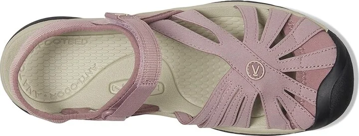 KEEN Rose Sandal Women's Shoes Toadstool : 8.5 B - Medium, Textile - Image 2