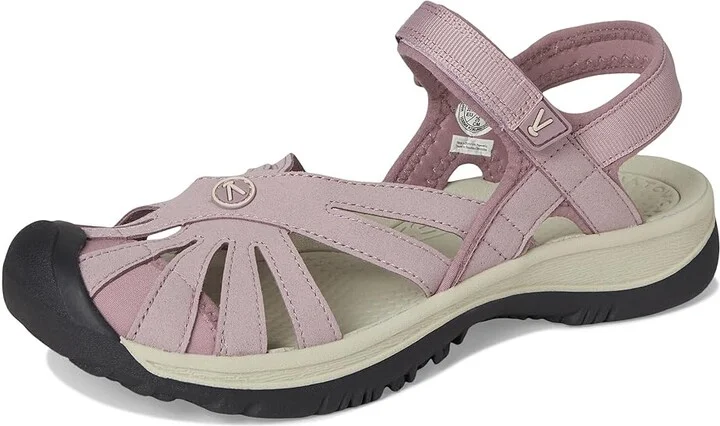 KEEN Rose Sandal Women's Shoes Toadstool : 8.5 B - Medium, Textile - Image 5