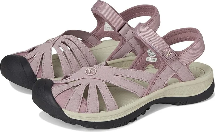 KEEN Rose Sandal Women's Shoes Toadstool : 8.5 B - Medium, Textile