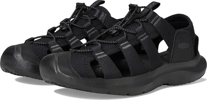 KEEN Seanik H2 Men's Shoes Black/Magnet : 9.5 D - Medium, Synthetic