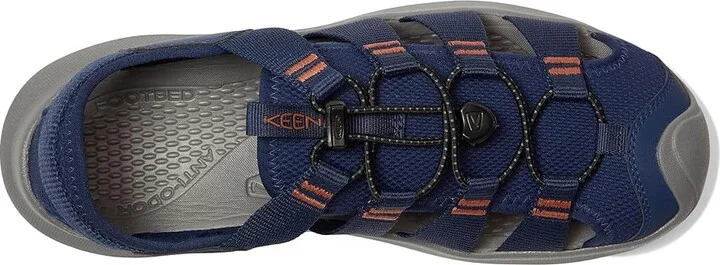 KEEN Seanik H2 Men's Shoes Naval Academy/Gold Flame : 9.5 D - Medium, Synthetic - Image 2