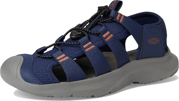 KEEN Seanik H2 Men's Shoes Naval Academy/Gold Flame : 9.5 D - Medium, Synthetic - Image 5