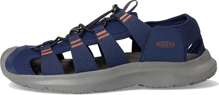 KEEN Seanik H2 Men's Shoes Naval Academy/Gold Flame : 9.5 D - Medium, Synthetic - Image 6