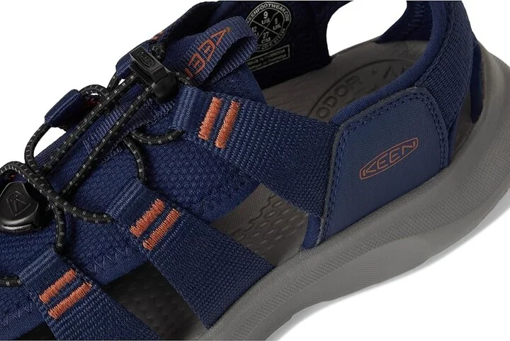 KEEN Seanik H2 Men's Shoes Naval Academy/Gold Flame : 9.5 D - Medium, Synthetic - Image 7