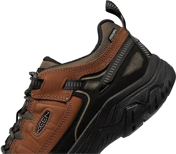 KEEN Targhee 4 Low Height Durable Comfortable Waterproof Women's Climbing Shoes Bison/Black : 8 B - Medium - Image 4