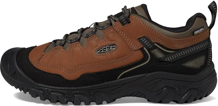 KEEN Targhee 4 Low Height Durable Comfortable Waterproof Women's Climbing Shoes Bison/Black : 8 B - Medium - Image 5