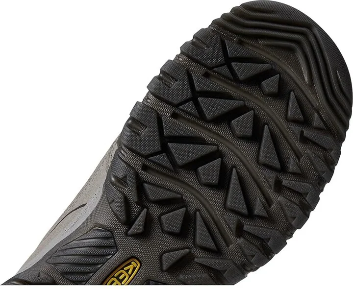 KEEN Targhee 4 Mid Height Durable Comfortable Waterproof Women's Climbing Shoes Alloy/Granite Green : 9.5 B - Medium, Leather - Image 6