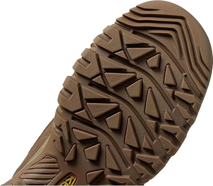 KEEN Targhee 4 Mid Height Durable Comfortable Waterproof Women's Climbing Shoes Rose Brown/Plaza Taupe : 10.5 B - Medium, Leather - Image 6