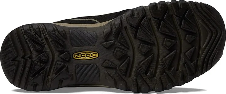KEEN Targhee 4 Vent Durable Breathable Men's Climbing Shoes Alloy/Granite Green : 9 D - Medium, Leather - Image 3