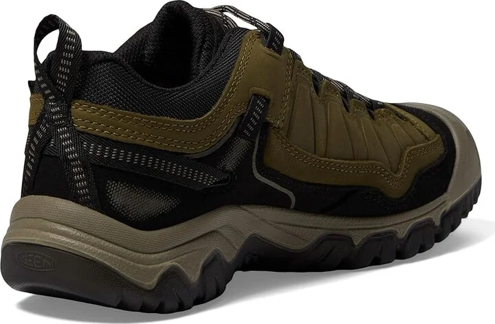 KEEN Targhee 4 Vent Durable Breathable Men's Climbing Shoes Alloy/Granite Green : 9 D - Medium, Leather - Image 4