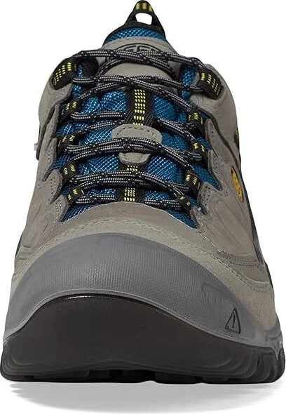 KEEN Targhee 4 Vent Durable Breathable Men's Climbing Shoes Steel Grey/Antique Moss : 10 D - Medium, Leather - Image 3