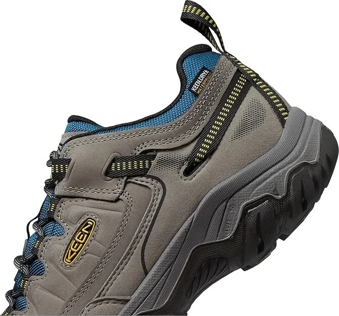 KEEN Targhee 4 Vent Durable Breathable Men's Climbing Shoes Steel Grey/Antique Moss : 10 D - Medium, Leather - Image 4