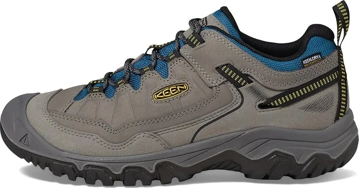 KEEN Targhee 4 Vent Durable Breathable Men's Climbing Shoes Steel Grey/Antique Moss : 10 D - Medium, Leather - Image 5