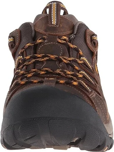 KEEN Targhee II Men's Waterproof Boots Cascade Brown/Golden Yellow : 7 D - Medium, Leather/Synthetic - Image 6