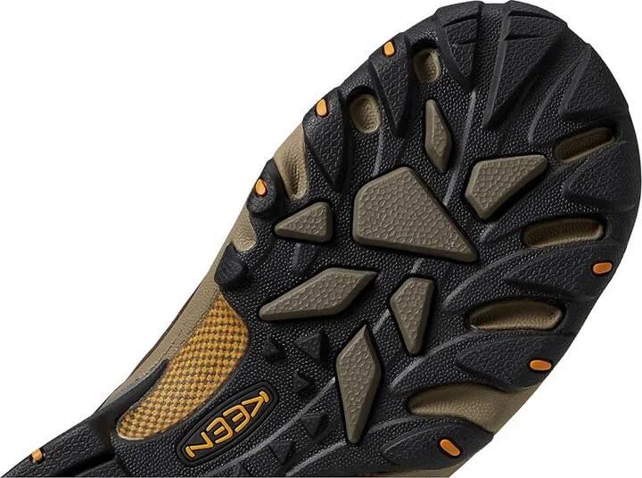 KEEN Targhee II Men's Waterproof Boots Cascade Brown/Golden Yellow : 7 D - Medium, Leather/Synthetic - Image 8