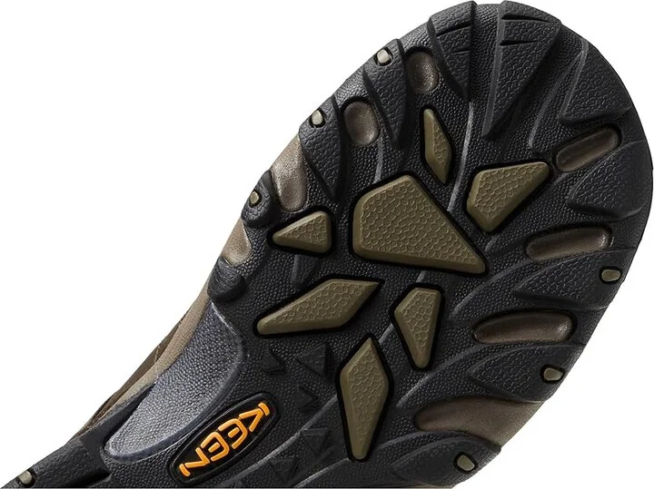 KEEN Targhee II Waterproof Men's Shoes Canteen/Dark Olive : 7.5 D - Medium, Suede - Image 6
