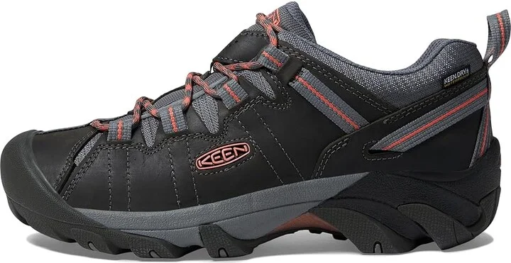 KEEN Targhee II Waterproof Women's Waterproof Boots Magnet/Coral : 9.5 B - Medium, Suede - Image 7