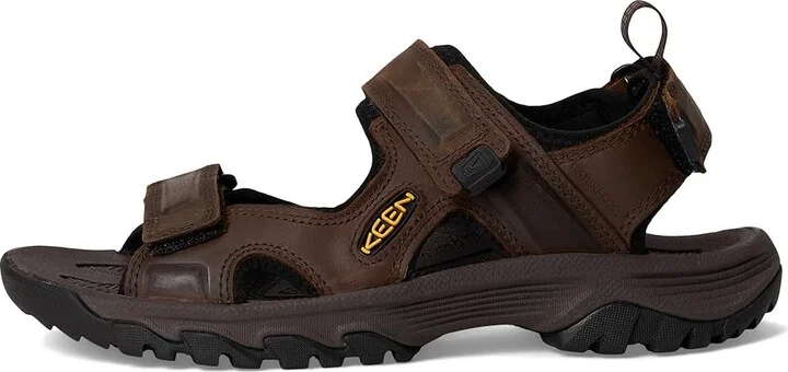 KEEN Targhee III Open Toe Sandal Men's Shoes Bison/Mulch : 9.5 D - Medium, Synthetic - Image 7
