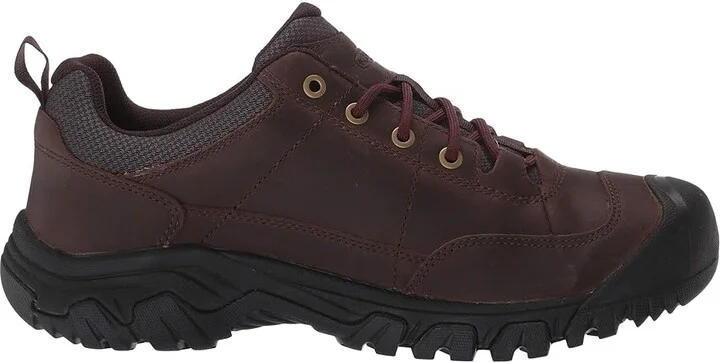 KEEN Targhee III Oxford Men's Shoes Dark Earth/Mulch : 9.5 E - Wide, Leather - Image 8