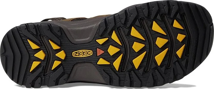 KEEN Targhee III Sandal Men's Shoes Bison/Mulch : 7.5 D - Medium, Textile/Leather - Image 4