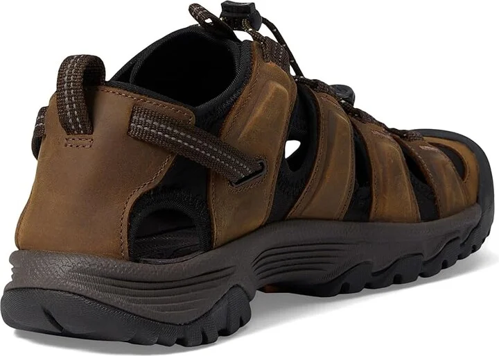 KEEN Targhee III Sandal Men's Shoes Bison/Mulch : 7.5 D - Medium, Textile/Leather - Image 5