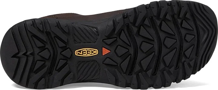 KEEN Targhee III Slip-On Men's Shoes Dark Earth/Mulch : 9.5 EE - Wide, Leather - Image 4