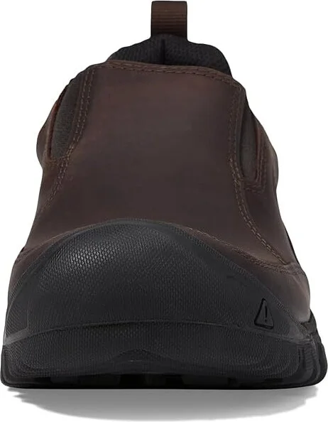 KEEN Targhee III Slip-On Men's Shoes Dark Earth/Mulch : 9.5 EE - Wide, Leather - Image 6