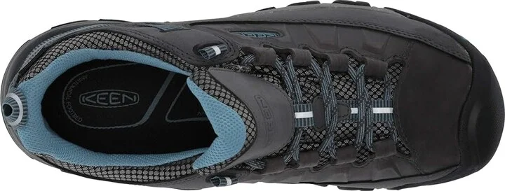 KEEN Targhee III Waterproof Women's Shoes Magnet/Smoke Blue : 8.5 B - Medium, Textile/Leather - Image 3