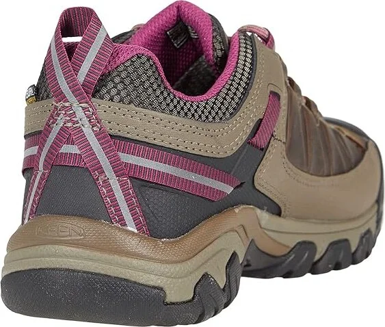 KEEN Targhee III Waterproof Women's Shoes Weiss/Boysenberry 1 : 10 B - Medium, Textile/Leather - Image 4