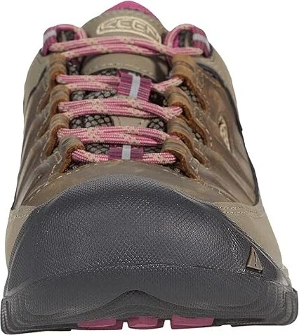 KEEN Targhee III Waterproof Women's Shoes Weiss/Boysenberry 1 : 10 B - Medium, Textile/Leather - Image 5