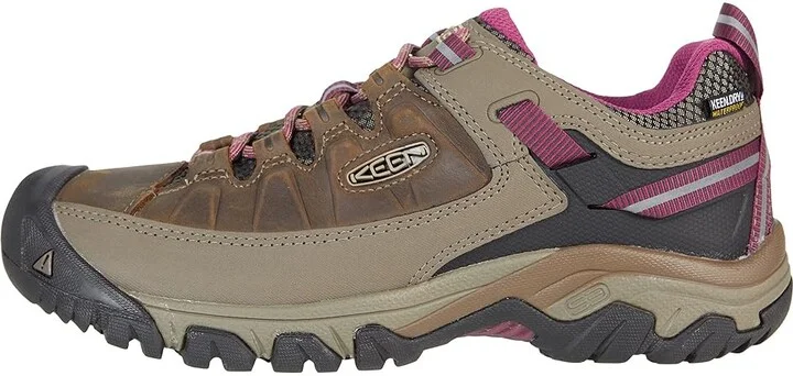 KEEN Targhee III Waterproof Women's Shoes Weiss/Boysenberry 1 : 10 B - Medium, Textile/Leather - Image 6