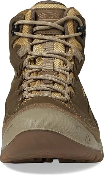 KEEN Targhee IV Mid WP Men's Climbing Shoes Canteen/Khaki : 9 D - Medium, Leather - Image 3