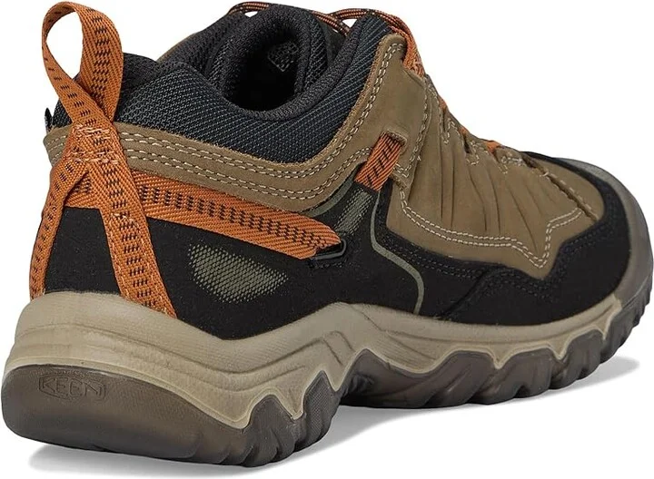 KEEN Targhee IV Mid WP Men's Climbing Shoes Sea Turtle/Roasted Pecan : 9.5 EE - Wide - Image 4