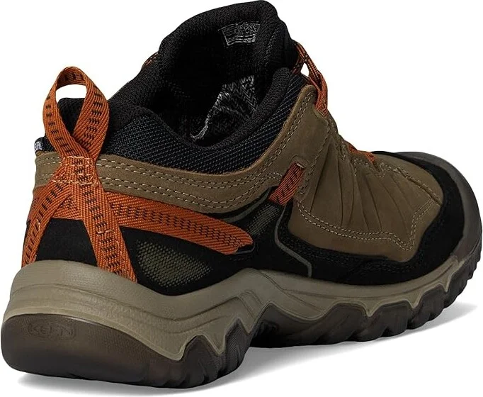 KEEN Targhee IV Mid WP Men's Climbing Shoes Sea Turtle/Roasted Pecan : 9.5 EE - Wide - Image 10