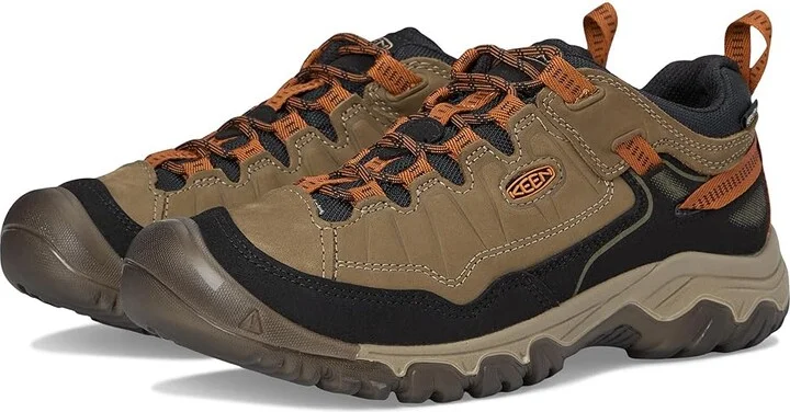 KEEN Targhee IV Mid WP Men's Climbing Shoes Sea Turtle/Roasted Pecan : 9.5 EE - Wide