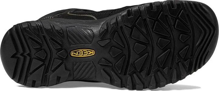 KEEN Targhee IV Mid WP Men's Climbing Shoes Triple Black : 9.5 D - Medium, Leather - Image 3