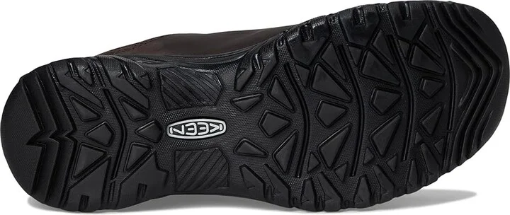 KEEN Targhee IV Oxford Men's Shoes Java/Black 1 : 7.5 EE - Wide, Leather - Image 3