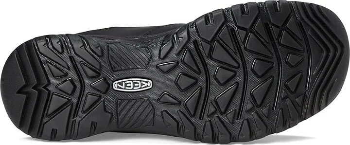KEEN Targhee IV Slip-On Men's Shoes Black : 7.5 D - Medium, Leather - Image 3